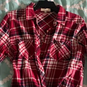 Plaid Button Down